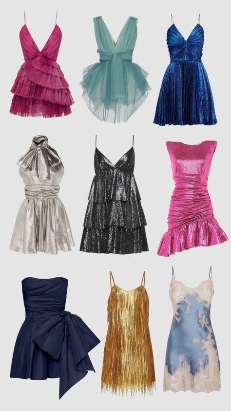 Colorful Party Dress, Glitz And Glam Dress, Glitz And Glam Party Outfit, Glitz And Glam Outfit, Elegant Outfit Classy, Winter Formal Dresses, Teen Dress, Glam Outfit, Mode Ootd