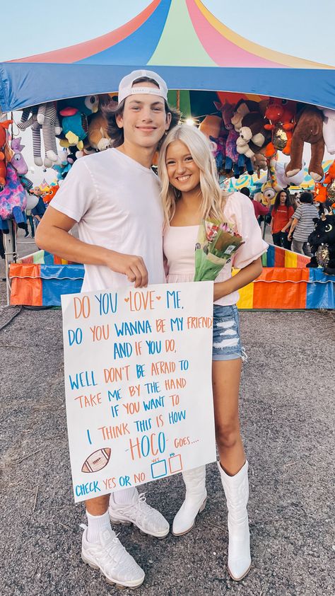 Couple Hoco Proposal, Different School Hoco Proposal, Promposal Ideas Country Songs, Hoco Proposals Ideas Country Songs, Hoco Proposals Ideas Western, Parker Mccollum Hoco Proposal, Worst Hoco Proposals, Ed Sheeran Hoco Proposal, Cody Johnson Hoco Proposal