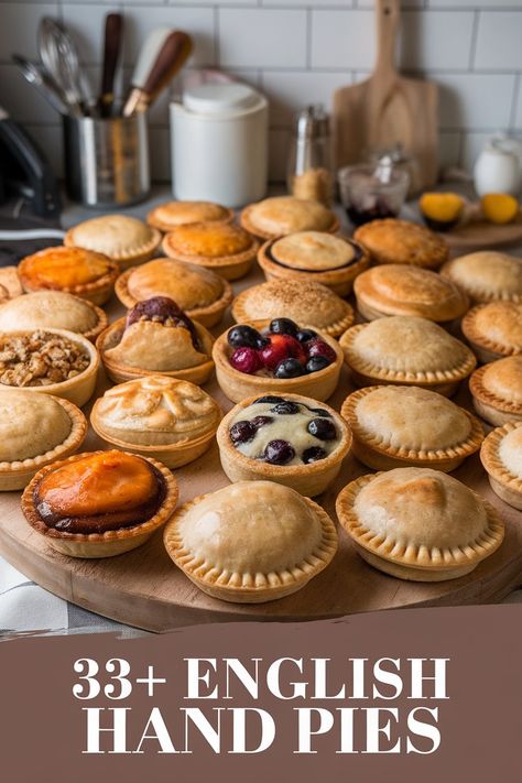 Explore a tasty collection of English hand pies that will make your mouth water. Enjoy sweet and savory flavors perfect for any snack. From chicken and mushroom to apple and cinnamon these delightful pastries are bound to bring joy. Perfect for picnics potlucks lunch boxes and cozy family meals. https://ostrali.com/english-hand-pies Jamaican Hand Pies, English Apple Pie, Savory Hand Pies With Premade Pie Crust, Unique Pie Flavors, Puff Pastry Hand Pies Savory, Extra Pie Crust Ideas, Savory Hand Pie Dough Recipe, Hand Pies Recipes Savory, English Pastries