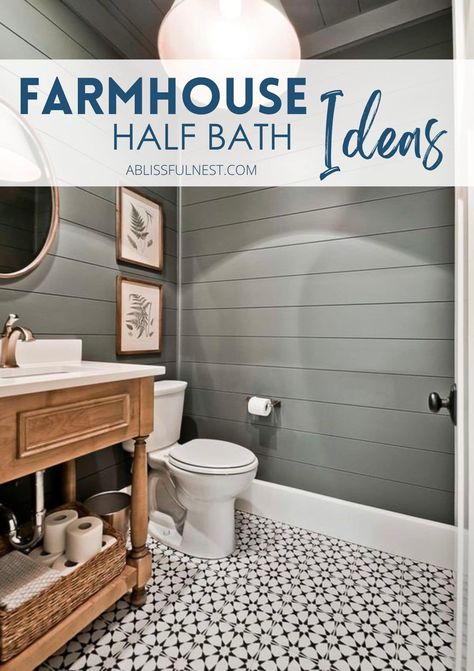 Farmhouse Half Bathroom Ideas, Farmhouse Half Bathroom, Farmhouse Half Bath, Half Bath Ideas, Dining Table Decor Centerpiece, Summer Table Decor, Pretty Table Settings, Summer Table Decorations, Rustic Accessories