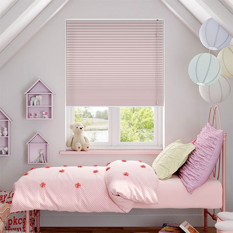 DuoShade Baby Pink Energy Saving Blind from Blinds 2go Grey Kitchen Blinds, Pink Roller Blinds, Pink Roman Blinds, Cortina Roller, Vertical Window Blinds, Patio Blinds, Bathroom Blinds, Modern Blinds, Living Room Blinds