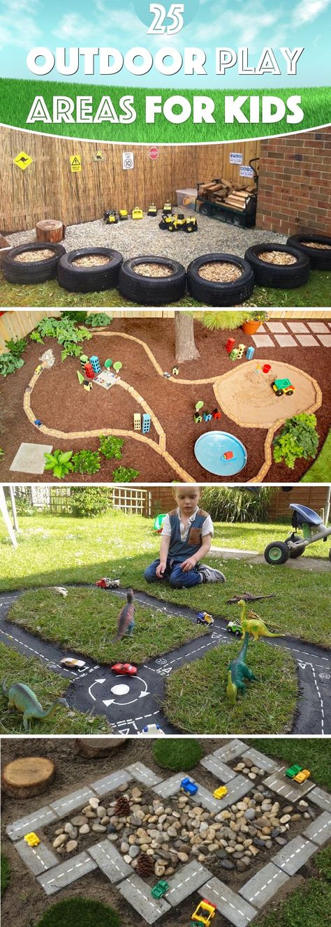 25 Outdoor Play Areas For Kids Transforming Regular Backyards Into Playtime Paradises Outdoor Play Area For Kids, Outdoor Play Areas For Kids, Play Area For Kids, Backyard Kids Play Area, Outdoor Play Areas, Babies Stuff, Outdoor Play Area, Kids Outdoor Play, Daycare Ideas