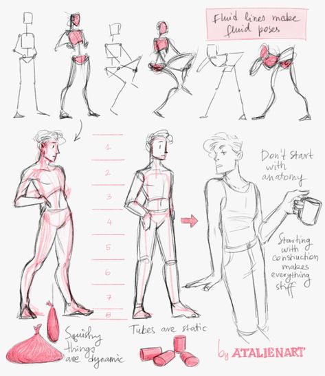 Using gesture to make fluid poses Natural Drawing, How To Draw People, Draw People, Body Drawing Tutorial, Anatomy Sketches, Body Reference Drawing, Gesture Drawing, 캐릭터 드로잉, Art Things