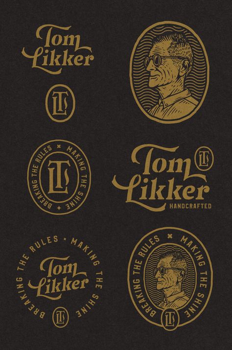 Tom Likker designed by Nebojsa Matkovic. Connect with them on Dribbble; the global community for designers and creative professionals. Badge Style Logo, Lincoln Design Co, 1940 Aesthetic, Trailer Business, Logo Sketch Design, Logo Types, Arabic Logo, Americana Aesthetic, Emblem Design