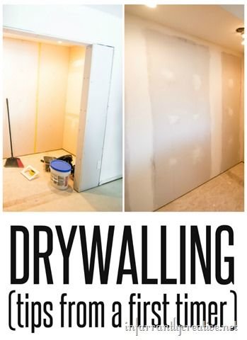 Easy Home Improvement Projects, Drywall Installation, Easy Home Improvement, Drywall Repair, Laundry Room Remodel, Casa Container, Room Remodel, Diy Home Repair, Room Remodeling