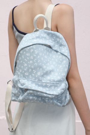 Brandy Backpack, Brandy Melville Backpack, Cute Brandy Melville Outfits, Clear Backpack, Brandy Melville Outfits, Mini Backpack Purse, Floral Backpack, Navy Pink, Navy Floral