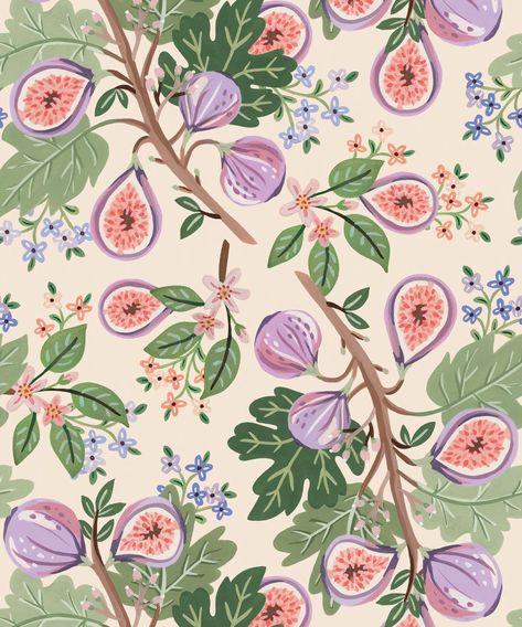 Figs Wallpaper, Fig Illustration, Creation Art, Posca Art, Wallpaper Pattern, Pattern Library, Free Wallpaper, Of Wallpaper, Art Wallpaper