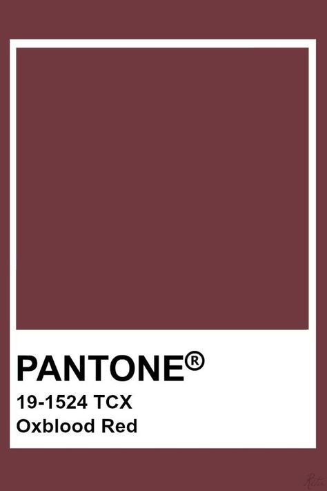 Pantone Oxblood Red Dusty Red Paint Color, Dark Red Pantone, Oxblood Paint, Pantone Shades, Pantone Tcx, Pantone Red, Pantone Color Chart, Pantone Swatches, Pantone Palette