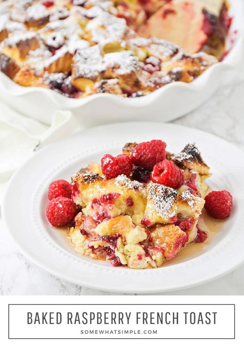 Raspberry French Toast, Cinnamon French Toast Bake, French Toast Waffles, Special Breakfast, Pumpkin French Toast, Overnight French Toast, Favorite Breakfast Recipes, French Toast Breakfast, Cinnamon French Toast