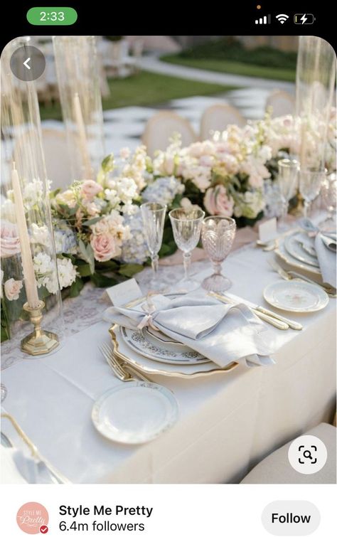 Tablescape Wedding Romantic, Elegant Wedding Mood Board, Romantic Tablescape Wedding, English Garden Wedding Theme, Spring Wedding Tablescapes, Maleny Wedding, Blush Rose Wedding, Creative Floral Arrangements, French Garden Wedding