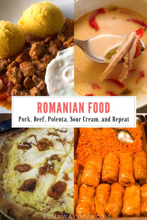 Romanian Polenta, Beef Polenta, Romanian Food Traditional, Romanian Dishes, Romanian Recipes, Slovak Recipes, Food Traditional, Broccoli Cheese Soup Recipes, Ethnic Food