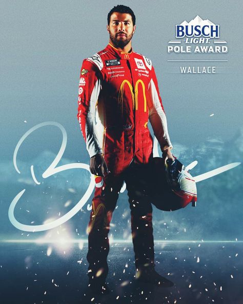 Bubba Wallace, Nascar Drivers, Nascar, Motorsport, Movie Posters, Film Posters