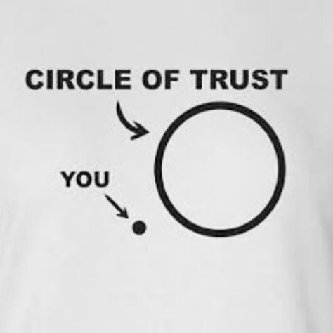 The Circle of Trust and You Trust Aesthetic, Circle Of Trust, The Circle, Say Anything, Trust Yourself, Mario Characters, Funny, Quotes, Quick Saves