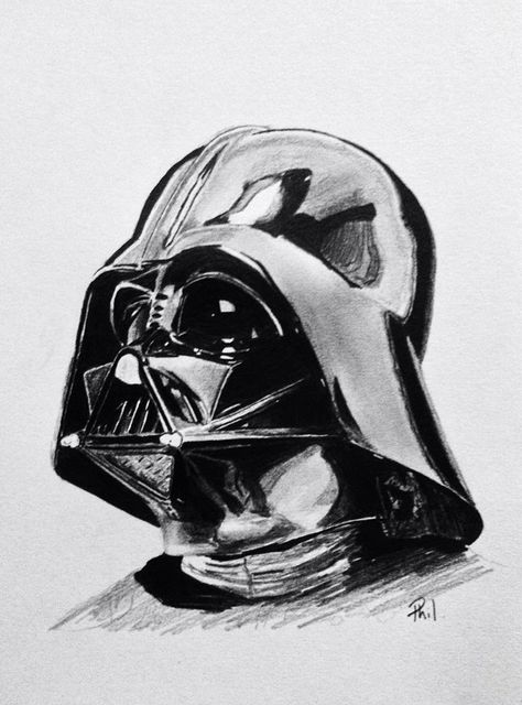 Darth Vader Helmet Drawing, Darth Vader Tattoo Design, Darth Vader Drawing, Vader Tattoo, Darth Vader Tattoo, Star Wars Art Drawings, Opm Manga, Amidala Star Wars, Helmet Drawing