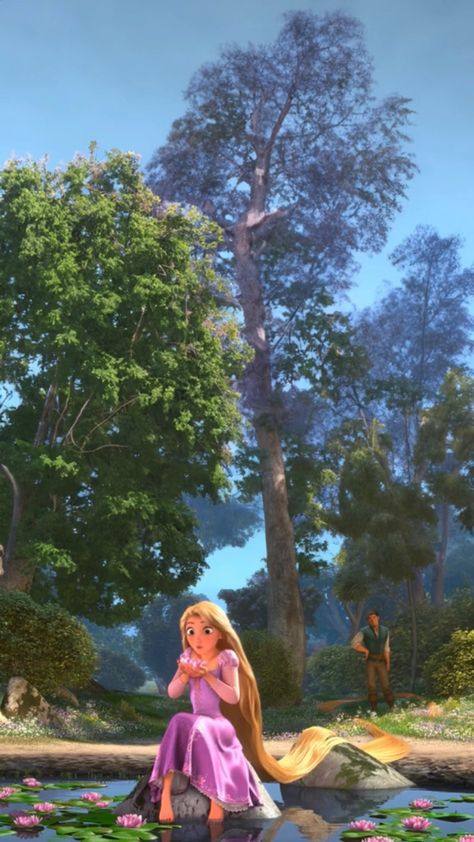 Rapunzel Phone Wallpaper, Rapunzel Wallpaper Aesthetic, Ayanna Core, Rapanzul Aesthetic, Rupanzel Tangled Wallpaper, Rapunzel Background, Tangled Wallpaper Iphone, Wallpaper Rapunzel, Rapunzel Wallpaper