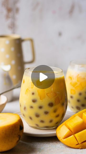 Shivesh Bhatia on Instagram: "Episode 18 of #SweetSummerTreats ☀, a series where I bring to you the easiest dessert recipes to make your summer unforgettable😎If you’re a fan of boba milk, then this mango boba milk is the perfect recipe for you this summer🥭🥰
Easy to make with tapioca, this refreshing mango drink is just what you need to beat the heat in the most delicious way 🫶💛🤌

Ingredients
🥭1 + 1/2 mango
🥭2 tbsp sugar
🥭3 tbsp water
🥭1/4 + 3/4 cup tapioca flour
🥭1/2 cup mango milk

Milk froth (optional)
🥭1-2 drops of yellow food colour (optional)

Method:

1. Cut one mango into chunks, throw it into the blender with sugar and water and blend into a puree. We need 1/4 cup mango puree.
2. Transfer this puree in a bowl and add 1/4 cup tapioca flour to it.
Mix well.
3. Once the ta Mango Boba, Easiest Dessert Recipes, Mango Drink, Easiest Dessert, Mango Drinks, Yellow Food, Boba Milk, Mango Puree, Yellow Foods