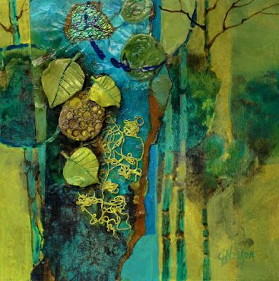 CAROL NELSON                                           FINE ART BLOG: Mixed Media Abstract Collage, "Madeline Island Dem... Madeline Island, Mixed Media Abstract, Modern Art Paintings Abstract, Abstract Collage, Soyut Sanat Tabloları, Collage Art Mixed Media, Contemporary Abstract Art, Abstract Photography, Art Movement