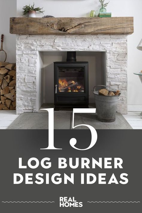 Wood Burner Ideas, Log Burner Ideas, Wood Burner Fireplace, Wood Burning Stoves Living Room, Log Burner Fireplace, Log Burner Living Room, Wood Stove Fireplace, House Extension Design, Lake House Plans