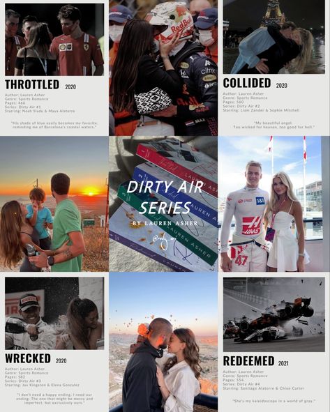 F1 Book Aesthetic, Throttled Book Aesthetic, Lauren Asher Throttled, F1 Romance Books, Redeemed Aesthetic, Wrecked Lauren Asher Aesthetic, Redeemed Lauren Asher Aesthetic, Collided Lauren Asher Aesthetic, F1 Girlfriend Aesthetic