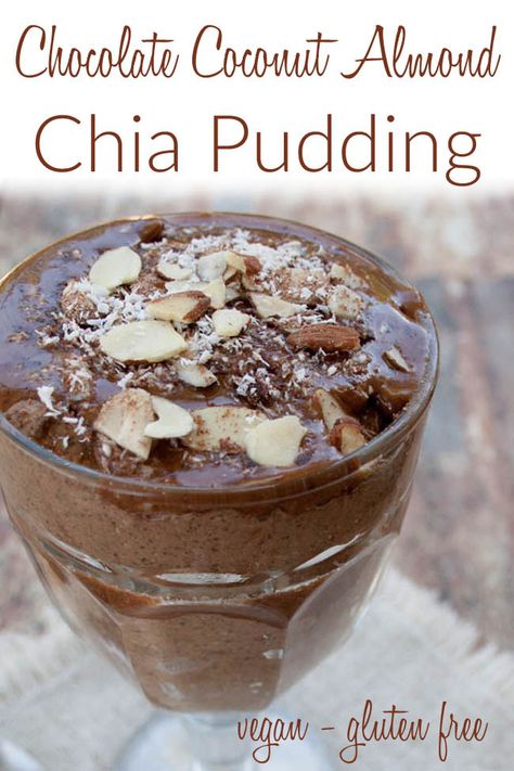 Coffee Chia Pudding, Almond Chia Pudding, Vegan Rice Crispy Treats, Thai Coffee, Chia Pudding Recipe, Coconut Chia Pudding, Vegan Whipped Cream, Chocolate Chia Pudding, Coconut Chia