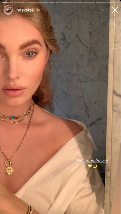 Style Muse, Queen Elsa, Elsa Hosk, Instagram Fashion, Makeup Looks, Diamond Necklace, Choker Necklace, Chain Necklace, Celebrities