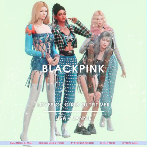 Cc Packs, Mesh Texture, Blackpink Outfits, Sims 4 Dresses, Sims 4 Characters, The Sims 4 Download, Sims 4 Toddler, Sims Four, Sims4 Clothes