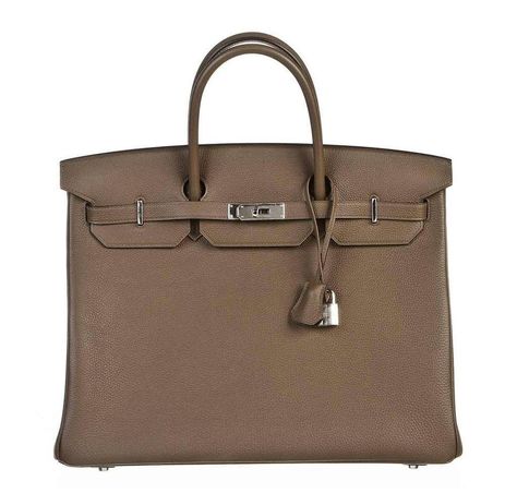 Birkin 40, Hermes Birkin 40, Hermes Birkin 35, Brown Tone, Hermes Box, Togo Leather, Jane Birkin, Hermes Handbags, Taupe Color