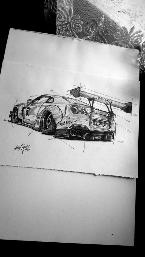 Sports Car Drawing, Motor Drawing, Eye Graffiti, Most Luxurious Car, Rolls Royce Car, School Doodles, Wallpaper Car, Cars Design, Pencil Sketch Images