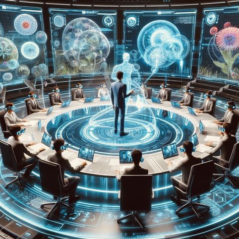 Futuristic Classroom, Batman Crossover, Classroom Scene, Futuristic School, Sci Fi Laboratory, Virtual Reality Education, Future Technology Concept, Fantasy World Building, Space Classroom