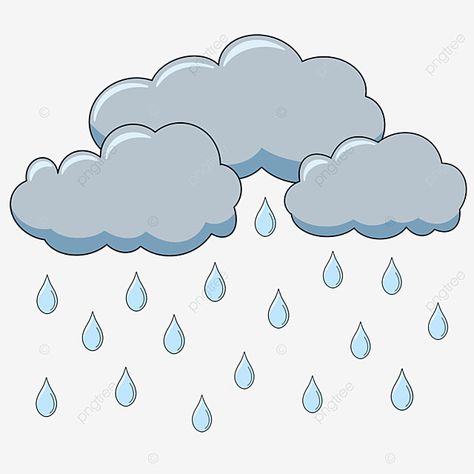 Rainy Clouds Drawing, Rainy Cloud Drawing, Rainy Cartoon, Rainy Day Cartoon, Rainy Drawing, Raindrop Drawing, Rainy Day Clipart, Rainy Day Images, Rain Clipart