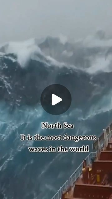 Sea | Ocean | Megaboats on Instagram: "Dangerous North Sea #sea #boats #ocean #northsea" North Sea Scary, North Sea, Sea Ocean, Cool Things, Boats, Favorite Places, Instagram