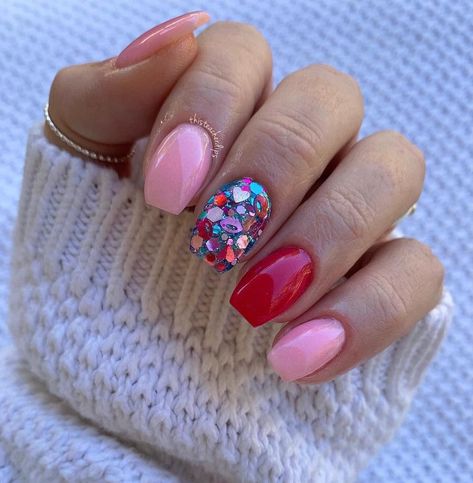 Valentines Dip Powder Nails, Nail Fashion Trends, Dip Manicure, Gel Mani, Stylish Nails Designs, Dope Nail Designs, Dip Powder Nails, Dipped Nails, Dip Powder