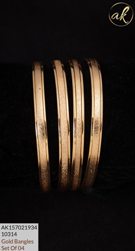 Elegant Bangles, Cnc Bangles, Plain Gold Bangles, Kids Bangles, Gold Bangles For Women, Gold Bangle Set, Baby Bangles, Modern Gold Jewelry, Gold Mangalsutra Designs