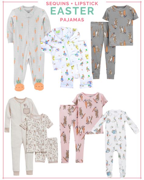 The cutest easter pajamas on the internet for boys or girls, baby or toddler! Boy Pajamas, Easter Pajamas, Baby Boy Pajamas, Easter Baby, Baby Easter, Too Cute, The Cutest, The Internet, Boy Or Girl