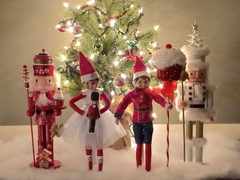 Elf On Shelf Nutcracker Ideas, Elf Nutcracker Ideas, Elf On The Shelf Nutcracker Ideas, Elf On The Shelf Nutcracker, Buddy The Elf Nutcracker, The Nutcracker And The Four Realms, Elf Shelf Arrival, Elf Nutcracker, Elf Ideas Easy Funny