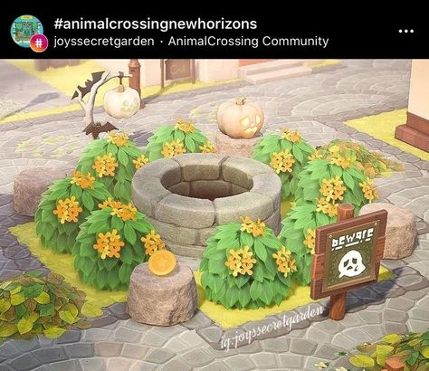 Wishing Well Ideas, Well Ideas, Acnh Cottagecore, Animal Crossing 3ds, Animals Crossing, Ac New Leaf, Animal Crossing Guide, Animal Crossing Qr Codes Clothes, Animal Crossing Wild World