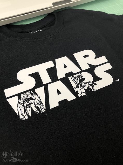 Star Wars Shirts Cricut, Cricut Star Wars Shirts, Star Wars Shirts Diy, Star Wars Tshirt Ideas, Star Wars Themed Birthday Party, Star Wars Embroidery, Diy Star Wars, Art Hats, Star Wars Sweater