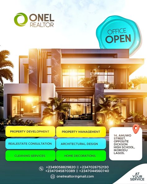 Onel realtor Property Development, April 22, Property Management, Cleaning Service, Architecture Design, Real Estate, Architecture, On Instagram, Quick Saves