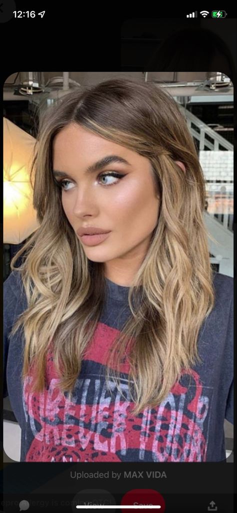 Brunette Hair With Highlights, Blonde Hair Looks, Brown Blonde Hair, Ombre Hair Color, Hair Inspo Color, Light Brown Hair, Blonde Balayage, Brunette Hair, Aesthetic Hair