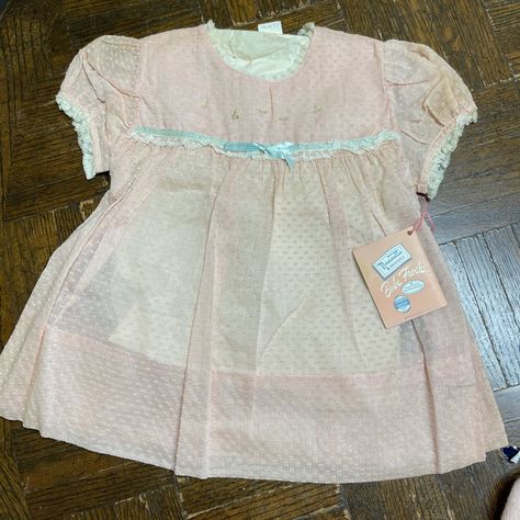 Vintage Baby Dress With Tags Never Used Over 55 Years Older All Original Mfg Tags And Price Tags On It A Nanette Baby Frock Vintage Baby Dress, Vintage Baby Dresses, Baby Frock, Vintage Baby Clothes, Price Tags, Baby Size, Clothing Ideas, Future Baby, Vintage Baby