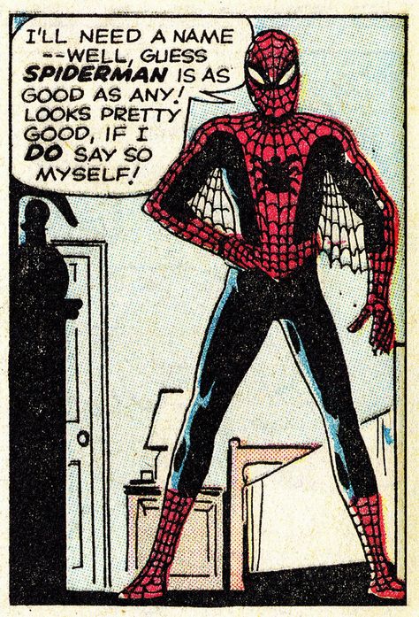 AMAZING FANTASY #15 (Aug. 1962) By Steve Ditko & Stan Lee Steve Ditko Spider Man, Ditko Spiderman, Spiderman Comic Panels, Amazing Fantasy Spiderman, Comic Book Spiderman, Man Spider, Grunge Pictures, 15 Aug, Celebrity Prints