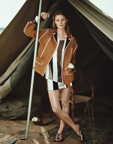 https://www.anneofcarversville.com/style-photos/2016/4/2/constance-jablonski-plays-song-of-africa-in-boo-george-images-for-porter-magazine-summer-2016 Constance Jablonski, Porter Magazine, Camping Style, French Models, Si Swimsuit, Camping Outfits, Fashion Photography Editorial, Fashion Editorial, International Fashion