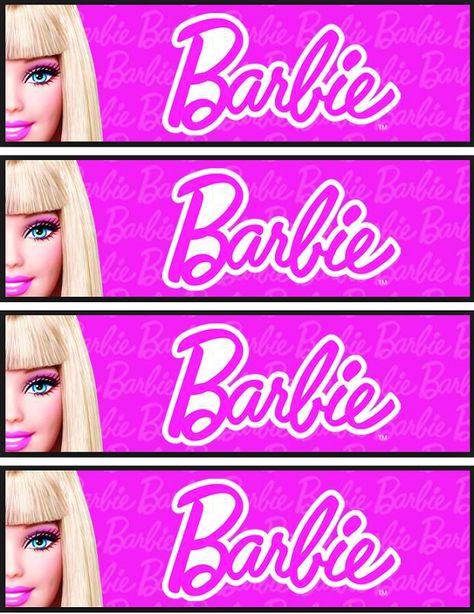 Bookmarks Barbie Decorations, Barbie Party Decorations, Ballerina Barbie, Barbie Theme Party, Barbie Printables, Barbie Images, Barbie Birthday Party, Girl Bday Party, Barbie Theme