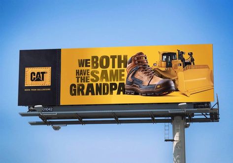 Advertisement by Young & Laramore, United States Billboard Design Advertising, Cat Work, Billboard Advertising, Brand Archetypes, 광고 디자인, Billboard Design, Creative Advertising Campaign, Outdoor Advertising, Marketing Communication