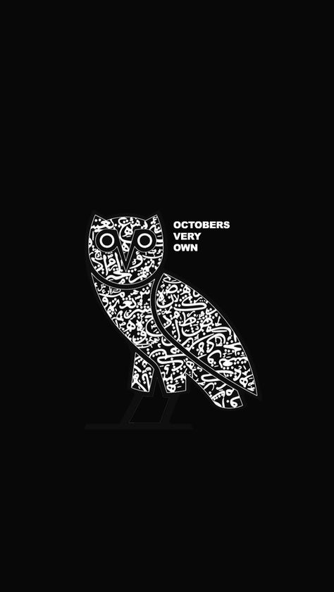 Drake OVO Owl Ovo Aesthetic Wallpaper, Ovo Aesthetic, Drake Ovo Owl, Ovo Wallpaper, Ovo Logo, Ovo Owl, Ovo Drake, Olivia Buckland, Drake Art