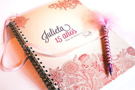 LIBRO DE FIRMAS PARA 15 AÑOS Signature Book, Sweet 15, Neon Party, 15th Birthday, Book Signing, Scrapbook Albums, Art Education, Party Printables, Notebook