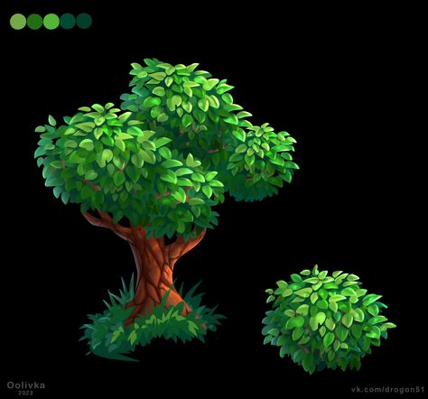 ArtStation - Stylized tree, ~Ekaterina Oleinik Drawing A Tree, Draw A Tree, Stylized Tree, To Be Honest, A Tree, To Draw, Casual Style, Art Design, Trees