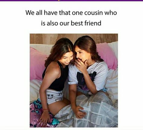 #family #memes #quotes #cousins #sisters #brothers Cousin Memes Humor Families, Cousin Best Friend Quotes, Cousin Memes Humor, Cousin Sister Quotes, Favorite Cousin Quotes, Quotes Cousins, Cousins Aesthetic, Cousins Quotes, Cousin Relationships