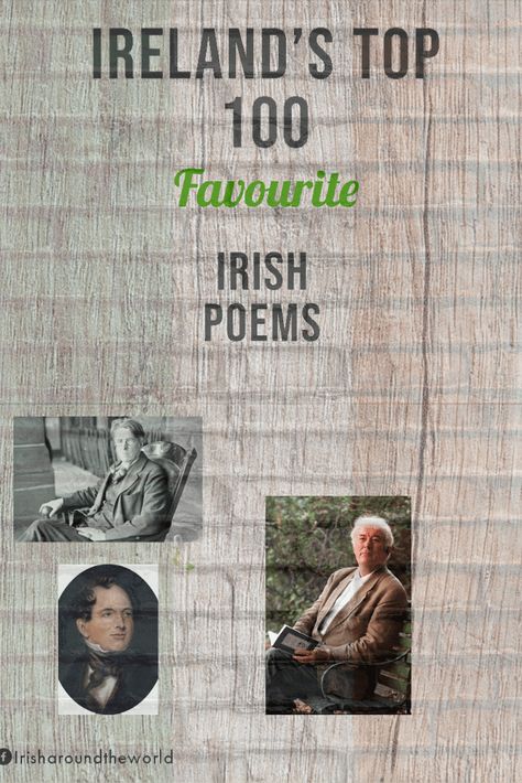 Irelands top 100 Irish poems Irish Poetry, Yeats Poems, Quotes For Your Son, Irish Poems, Old Poetry, Irish Birthday, Prayers For My Daughter, 2024 Quotes, Seamus Heaney