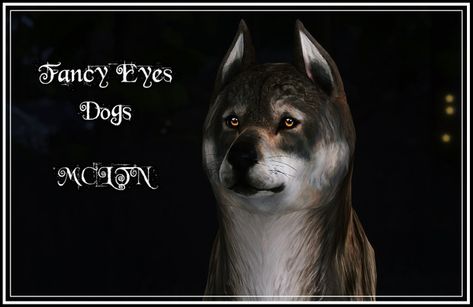 🐶 FANCY EYES FOR DOGS 🐶 | ☽ Moonchild ☾ on Patreon Sims 4 Dog, Dogs Eyes, Sims Pets, Sims 4 Decades Challenge, Die Sims 4, Flowers Images, Dog Skin, Create Change, Dog Eyes